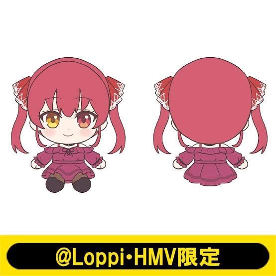 【新品】『宝鐘マリン ぬいぐるみ』Loppi・HMV限定 ホロライブ Hololive 3期生_画像1