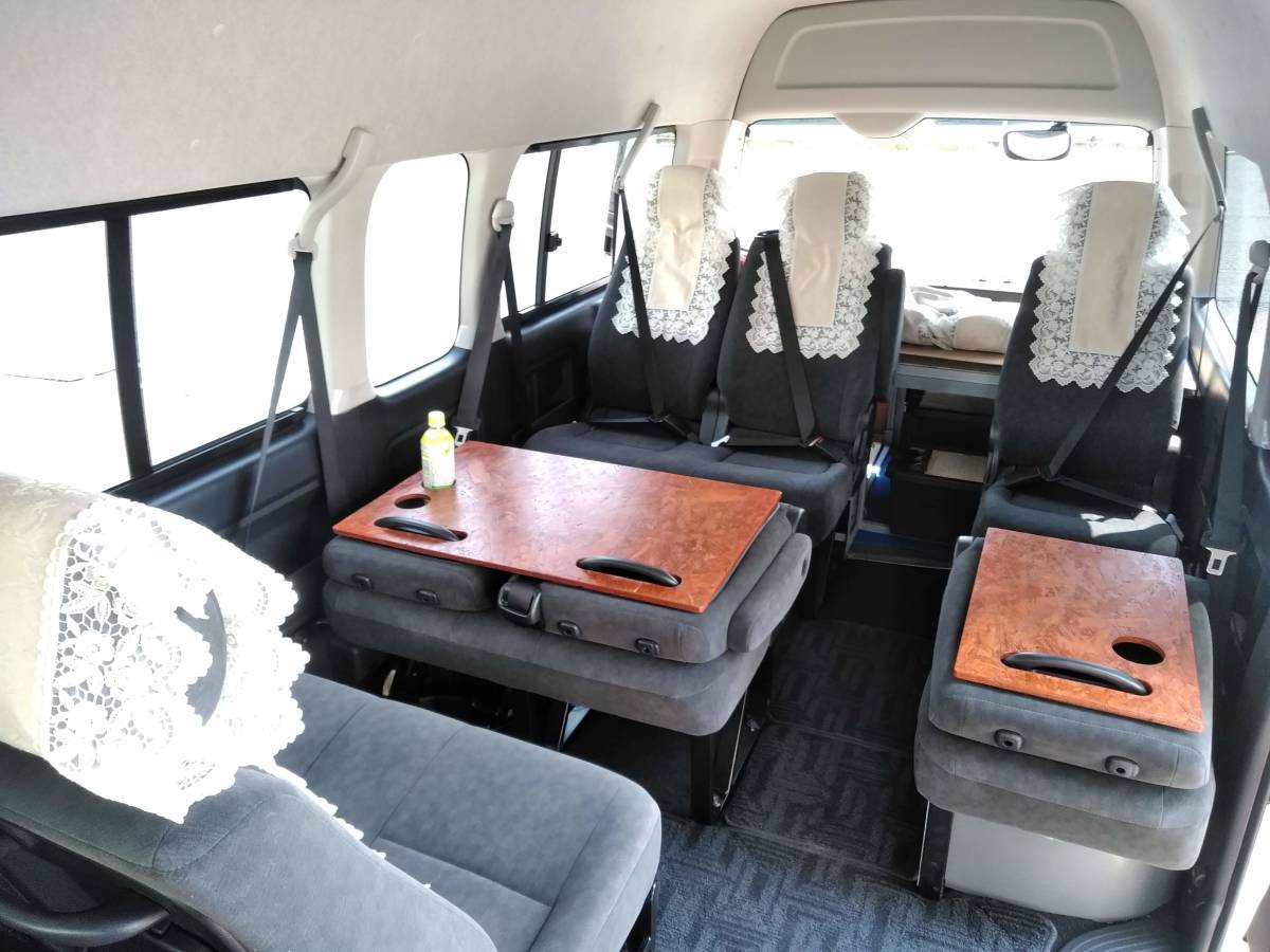 **200 series Hiace Wagon wide all car make two row chair. rotation processing will do initial model ~ last model corresponding vehicle inspection correspondence 