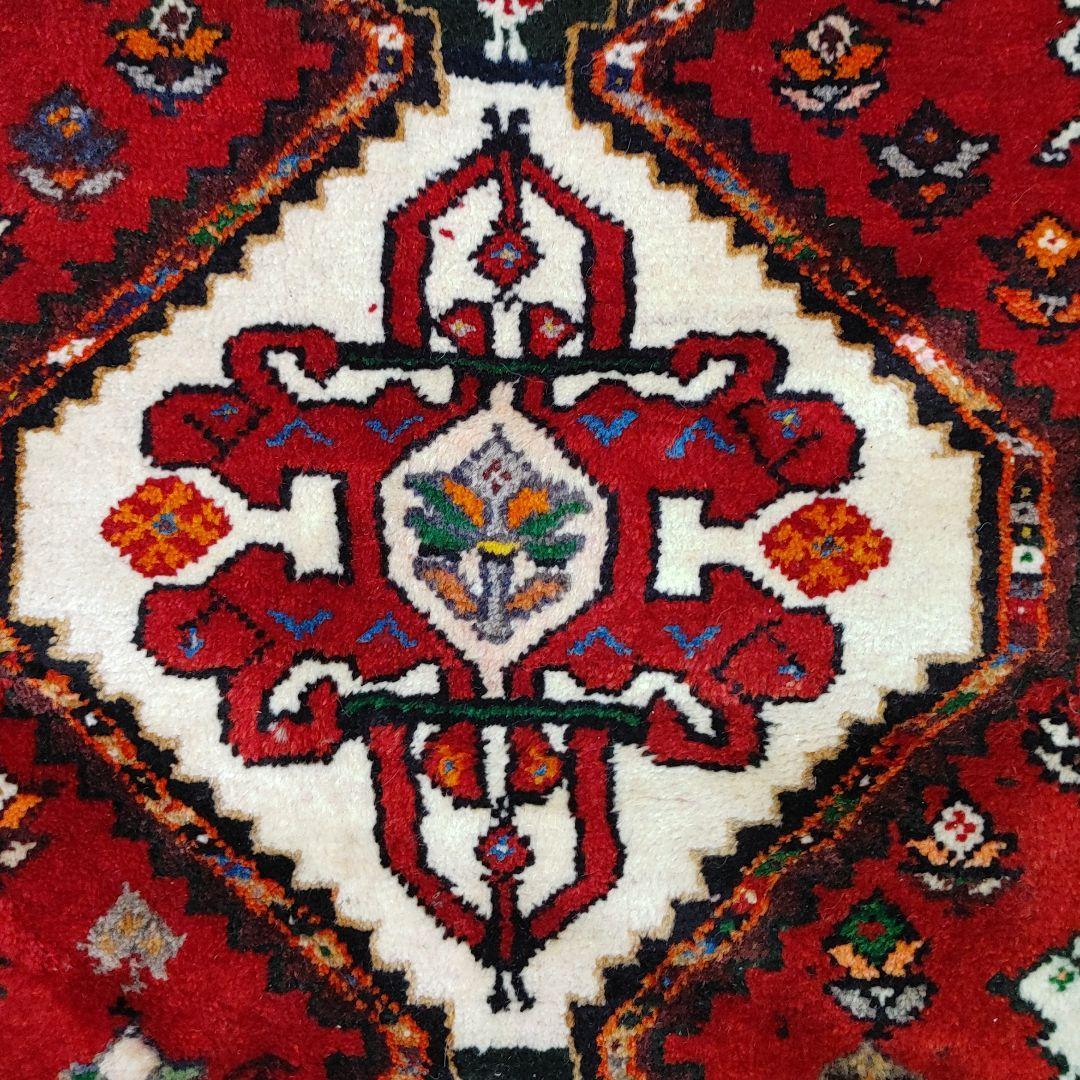 ペルシャ絨毯 手織り シーラーズ産 183x125 cm shiraz 未使用-