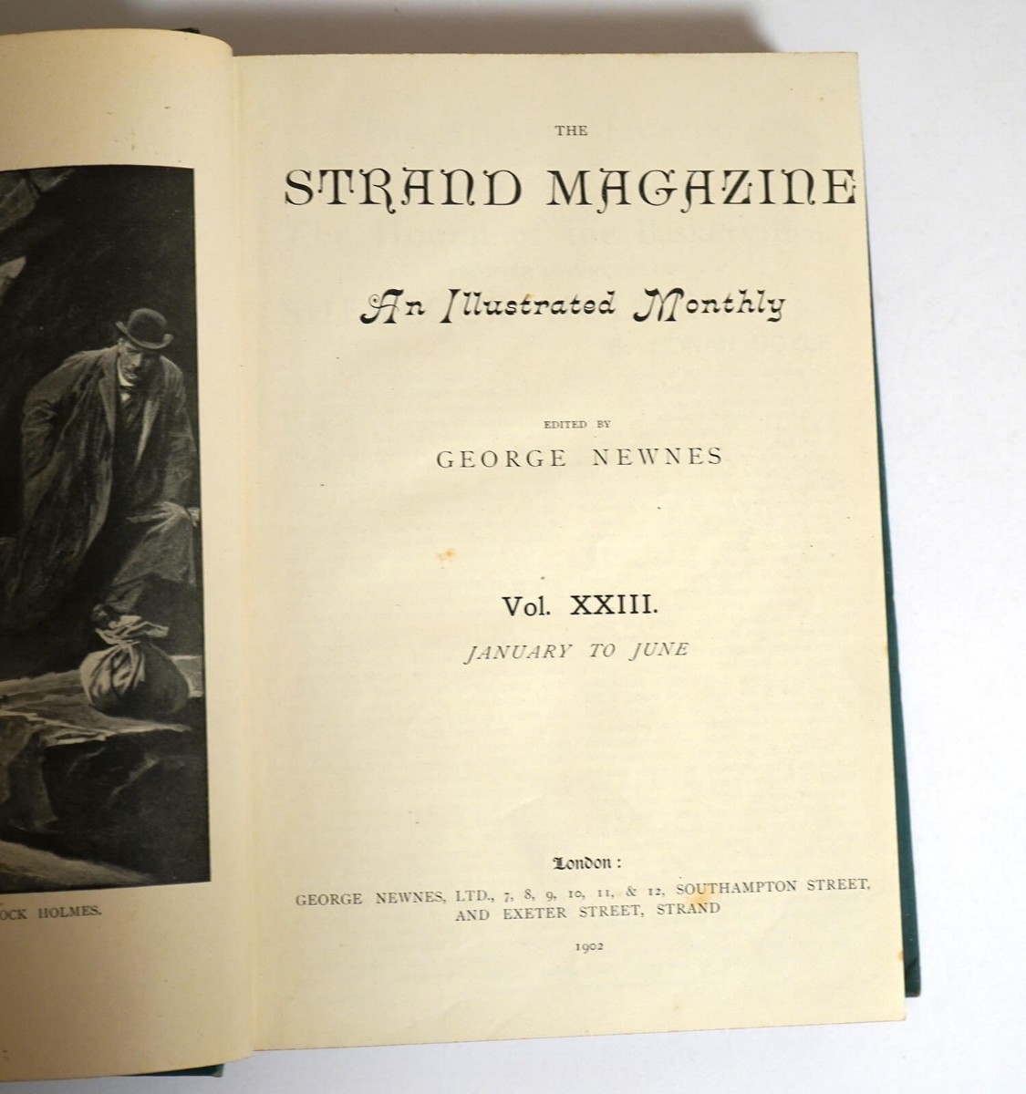 1902年発行 シャーロック・ホームズ 原書 ストランドマガジン 1902年発行 シャーロック・ホームズ 原書 ストランドマガジン