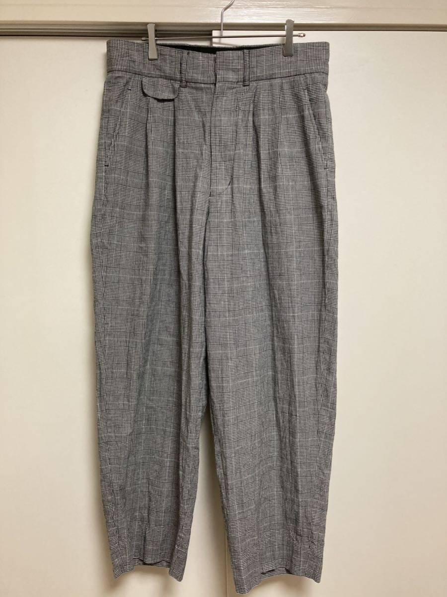 高橋一生着用 美品 ADULT ORIENTED ROBES グレンチェック 高橋一生着用 美品 ADULT ORIENTED ROBES グレンチェック