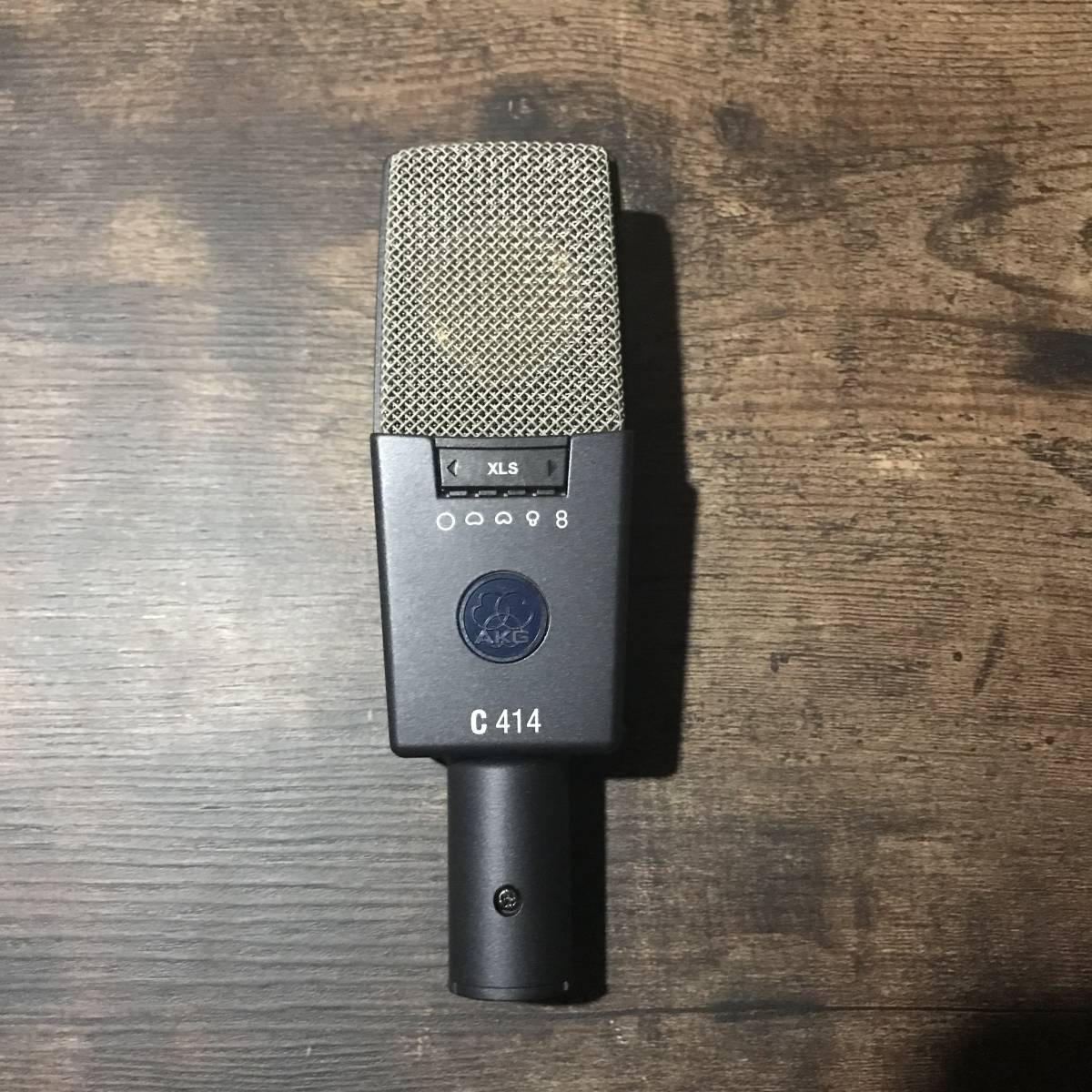AKG C414 XLS アーカーゲー コンデンサマイク 収納ポーチ、ポップ