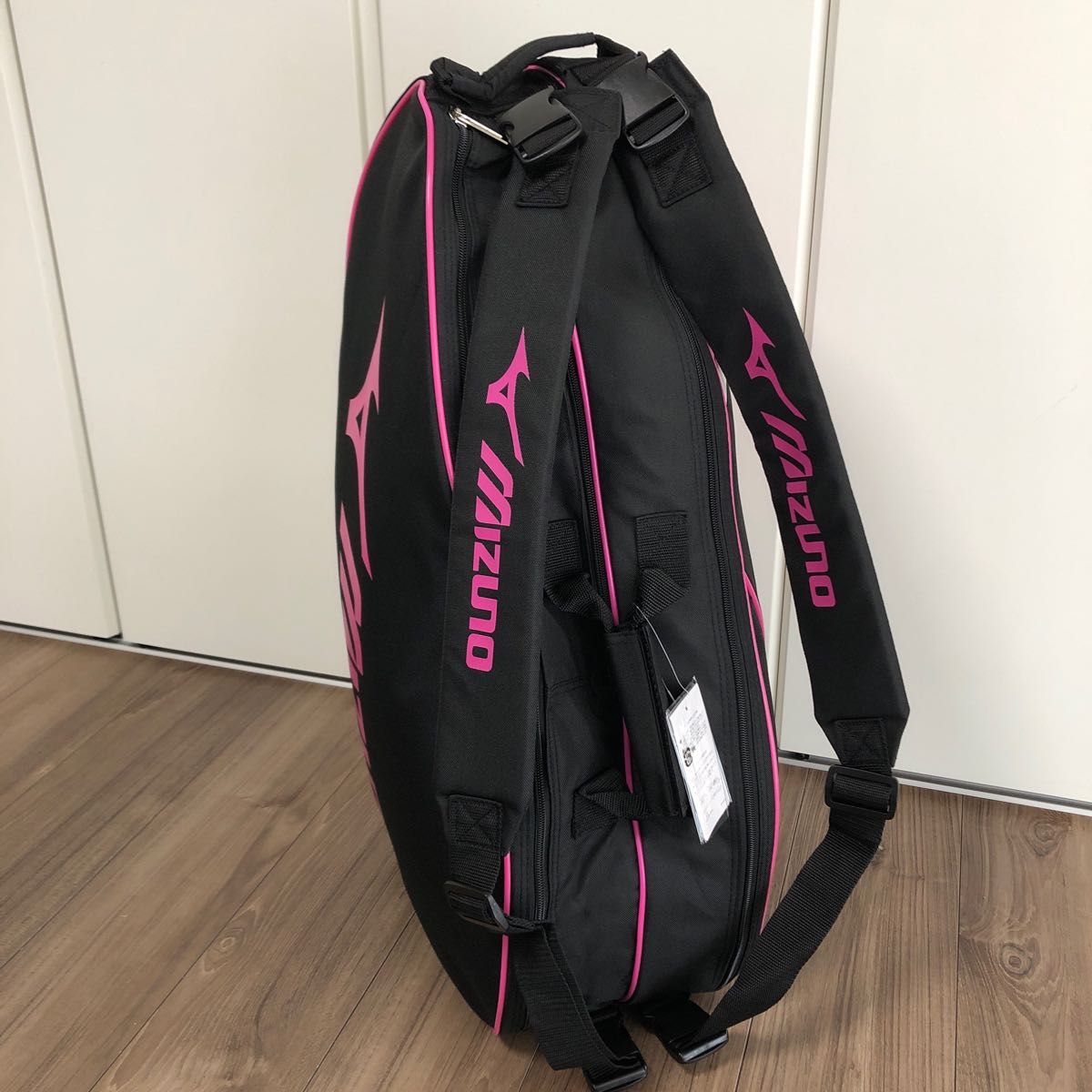 新品 MIZUNO ミズノ ラケットバッグ 6本 ラケットケース 新品 MIZUNO ミズノ ラケットバッグ 6本 ラケットケース