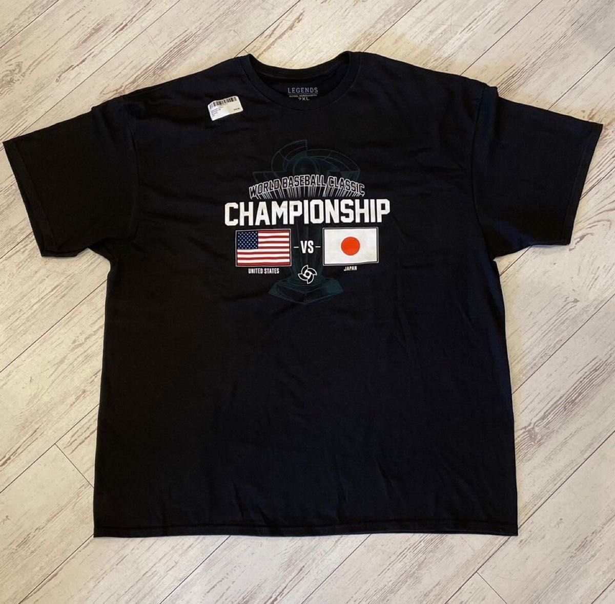 現地のみ限定販売 WBC 日本対米国 決勝戦記念Tシャツ