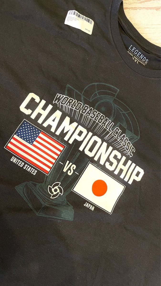 現地のみ限定販売 WBC 日本対米国 決勝戦記念Tシャツ | labiela.com