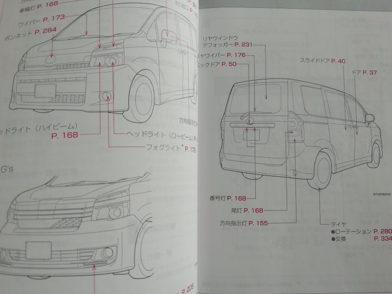 トヨタ　ZRR70　ヴォクシー 　取扱説明書　説明書　2012年_画像4