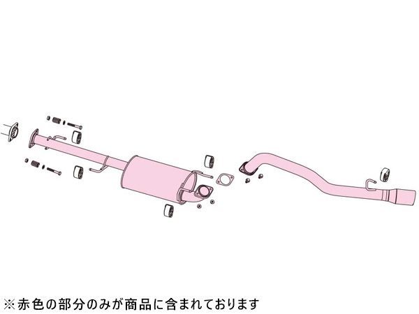 フジツボ マフラー A-R エーアール GSJ15W FJクルーザー 4.0 4WD 1GR-FE H22.12～H30.1 法人のみ配送 送料無料_画像2