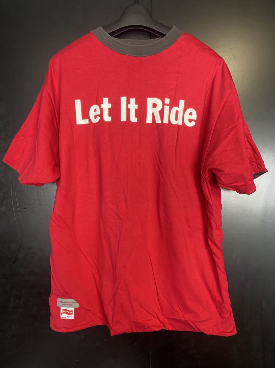 激レア90'S LET IT RIDE リバーシブルTシャツ ヴィンテージ　レットイットライド　日本製　グッドイナフ