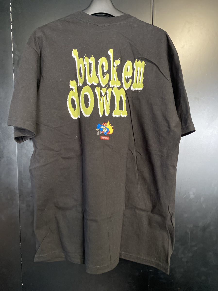 22AW Supreme Duck Down Music Enta Da Stage Tシャツ　サイズL ブラック　USA製　シュプリーム　正規品　ダックタウン レコーズ_画像2