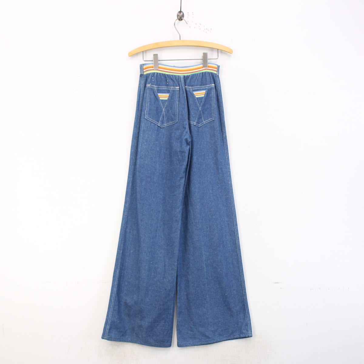 USA VINTAGE DESIGN FLARE DENIM PANTS/アメリカ古着デザインフレアデニムパンツ_画像5