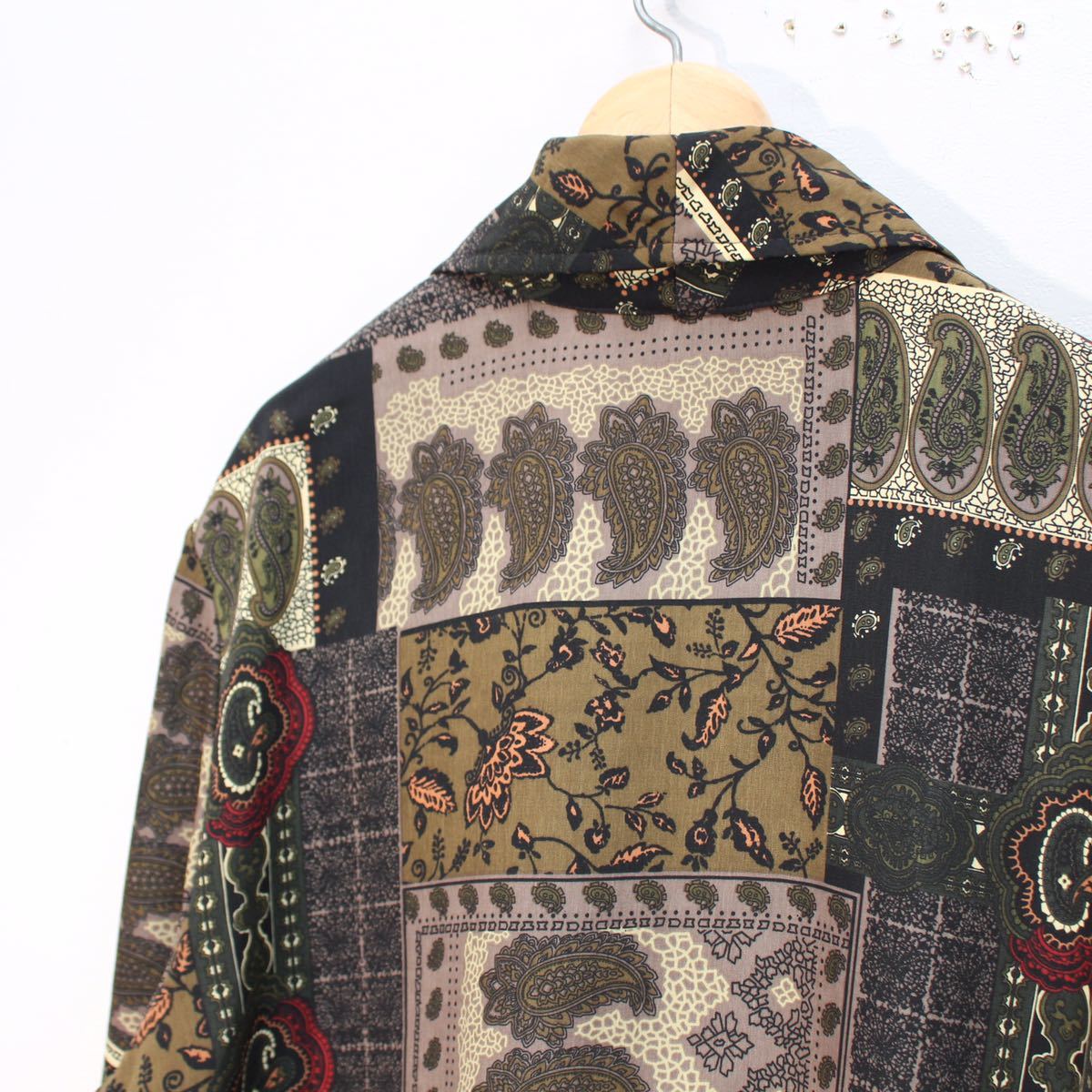 USA VINTAGE CRAZY PATTERNED DESIGN OVER JACKET/アメリカ古着