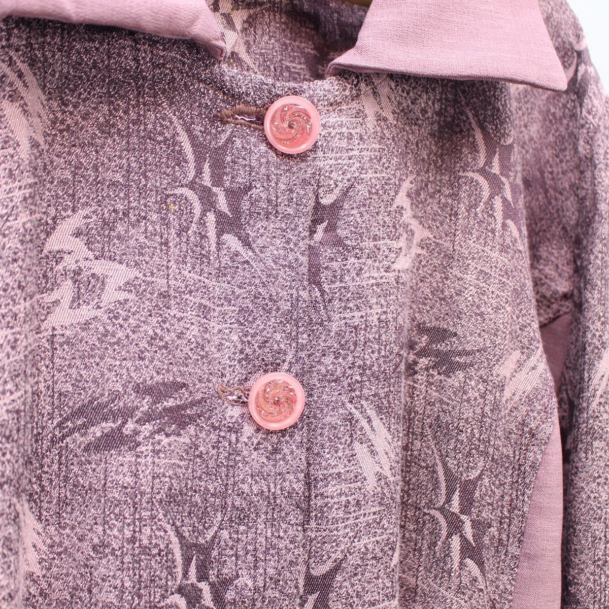 *SPECIAL ITEM* EU VINTAGE DESIGN COAT DESIGN ONE PIECE/ヨーロッパ古着コートデザインワンピース