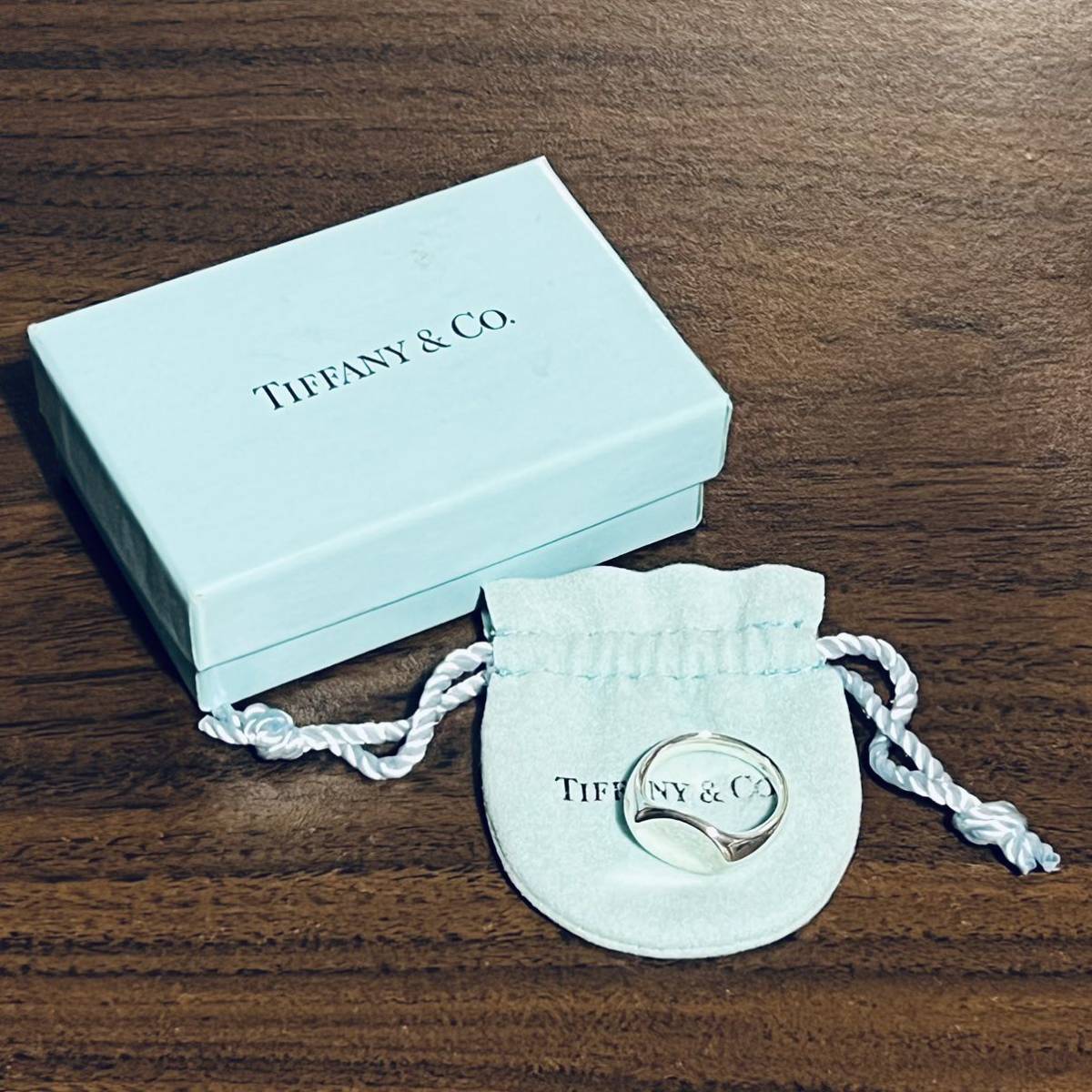 VINTAGE TIFFANY ヴィンテージ ティファニー シグネット リング VINTAGE TIFFANY ヴィンテージ ティファニー シグネット リング