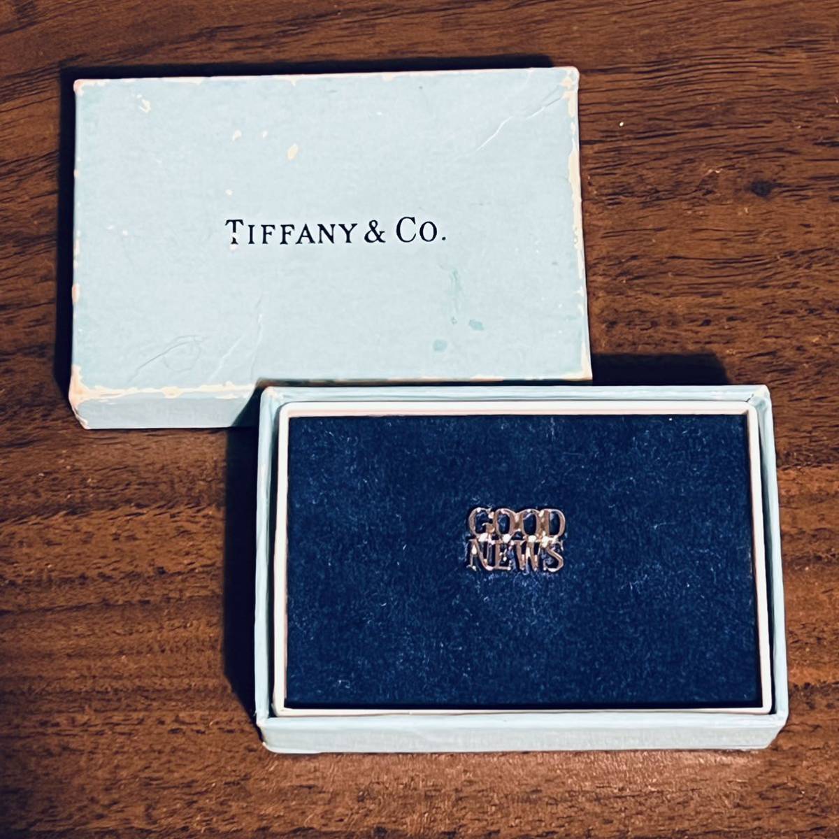 Tiffany u0026 Co. ボタン ピンバッジ ラペルピン ブローチ-