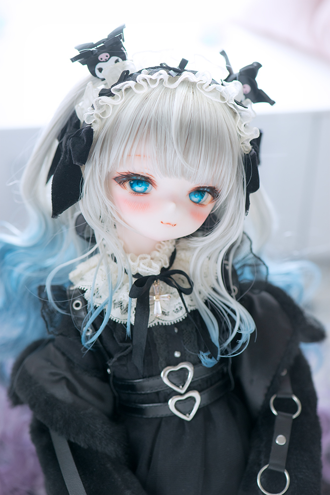 ディーラー様製 DDH−01 SW肌 カスタムヘッド アイ ウィッグ おもちゃ
