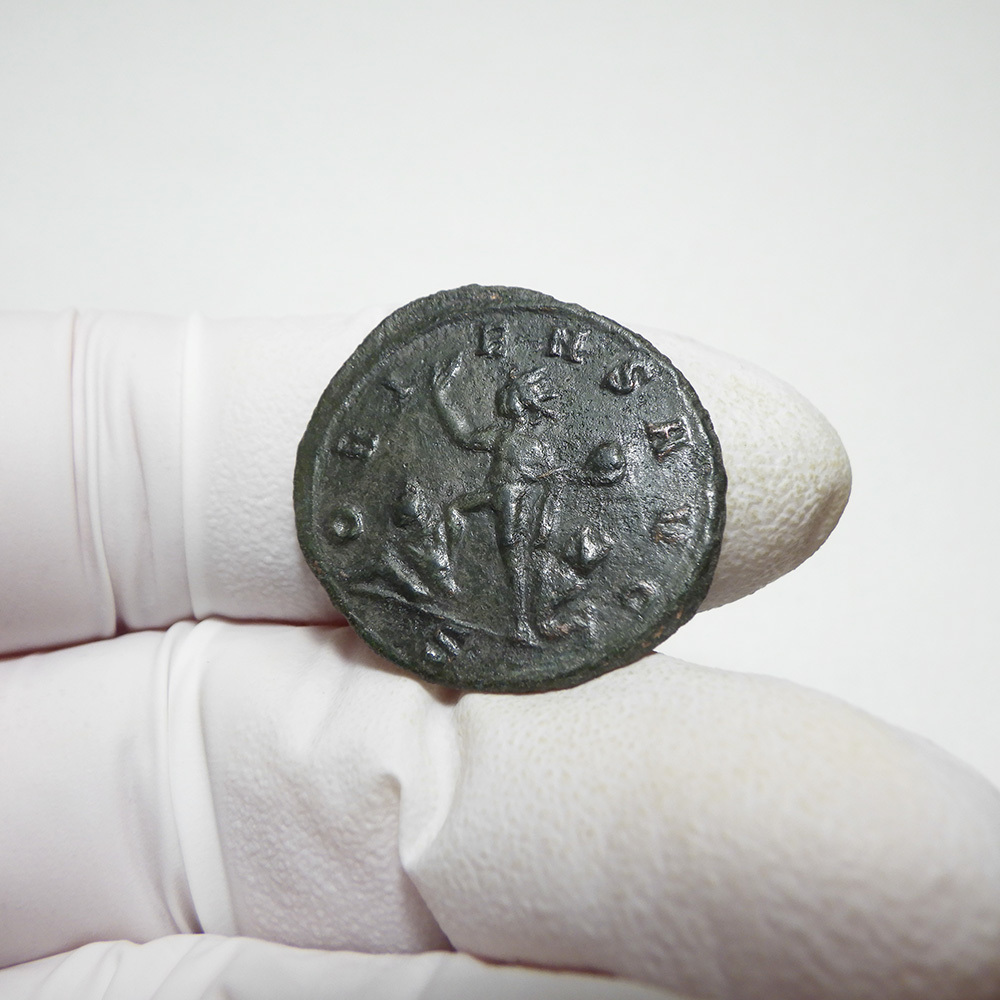 【古代ローマコイン】Aurelian（アウレリアヌス）クリーニング済 ブロンズコイン 銅貨 アントニニアヌス(3MH2utJYm2)_画像7