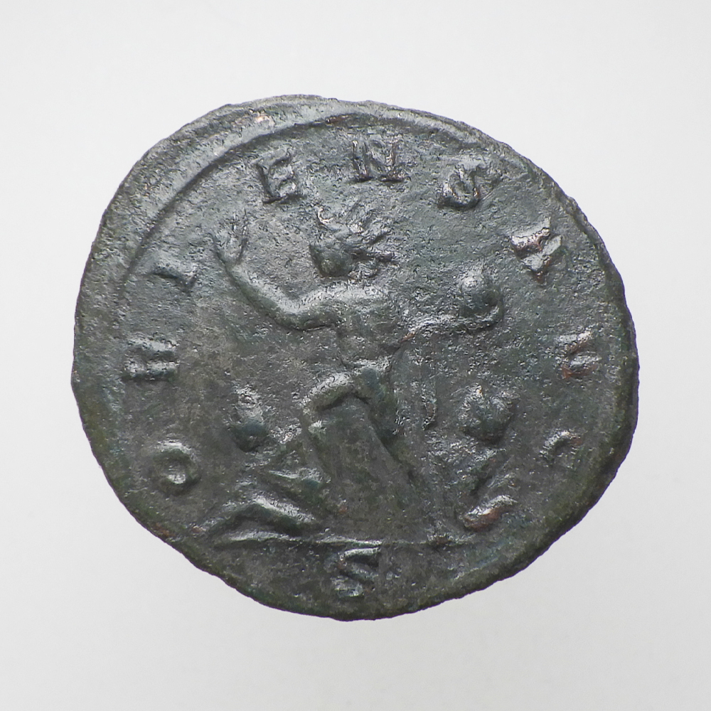 【古代ローマコイン】Aurelian（アウレリアヌス）クリーニング済 ブロンズコイン 銅貨 アントニニアヌス(3MH2utJYm2)_画像2