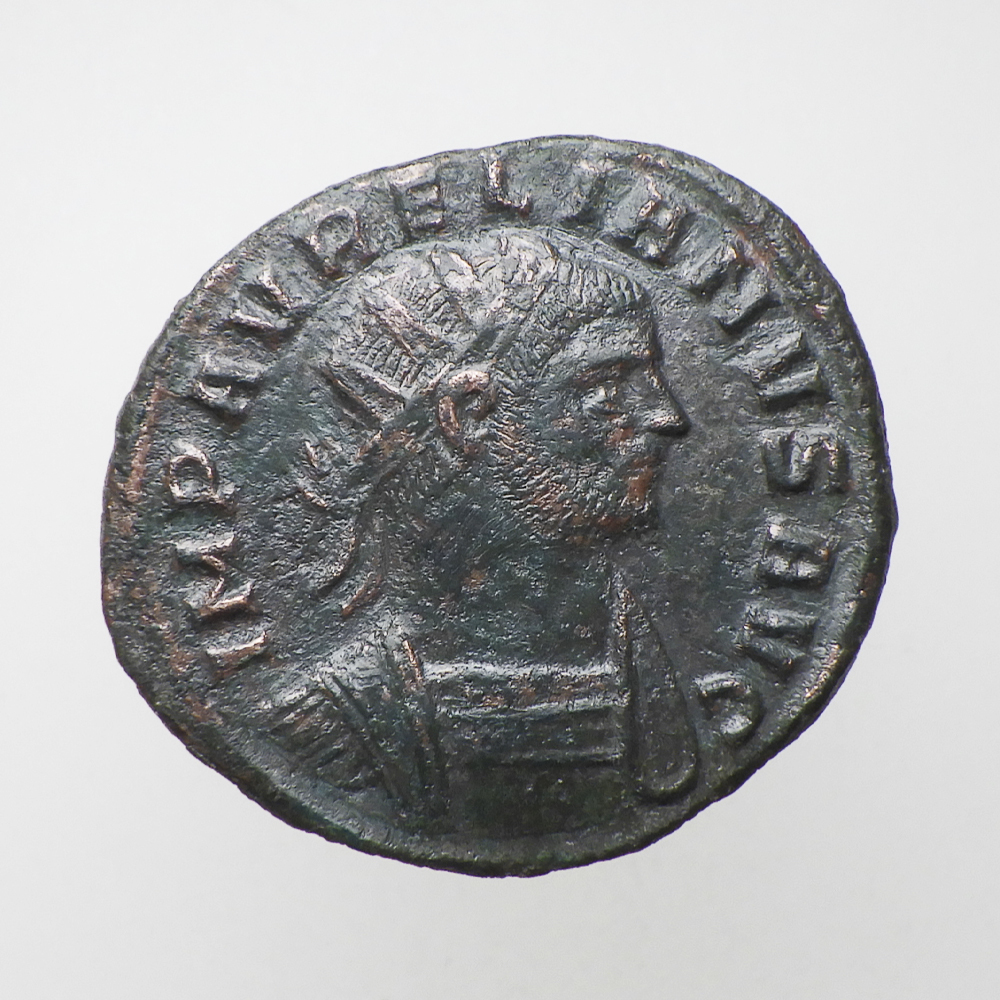 【古代ローマコイン】Aurelian（アウレリアヌス）クリーニング済 ブロンズコイン 銅貨 アントニニアヌス(3MH2utJYm2)_画像1