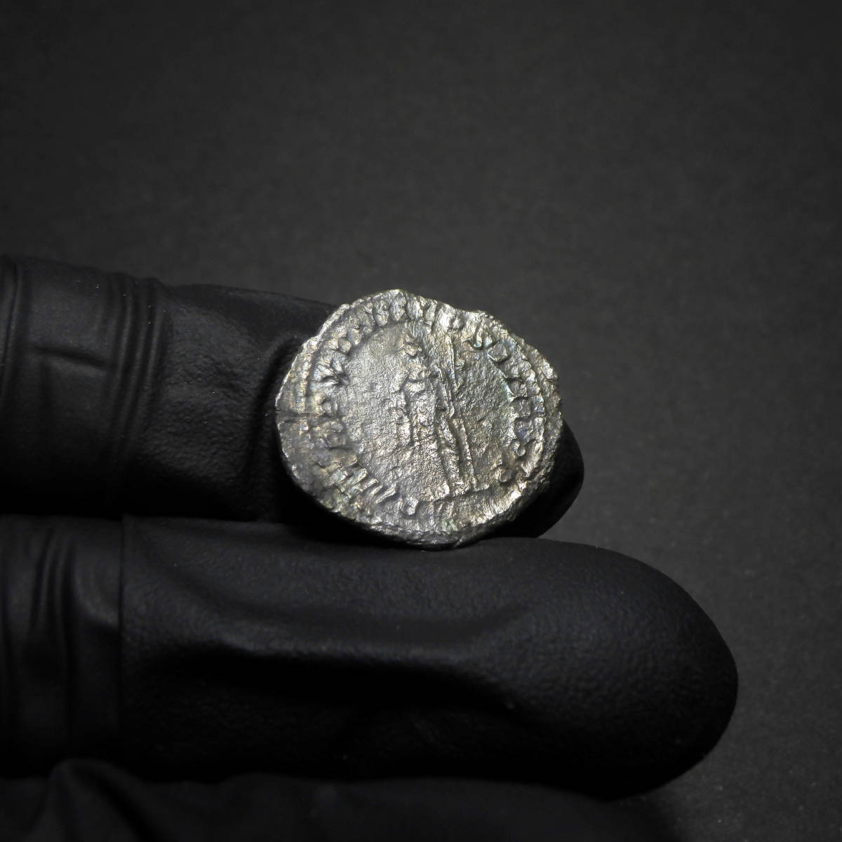 【古代ローマコイン】Caracalla（カラカラ）クリーニング済 シルバーコイン 銀貨 デナリウス(KzsgFCaA8H)_画像8