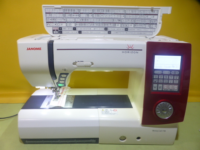 ☆美品☆ジャノメ 最高級 高性能コンピューターミシン メモリー