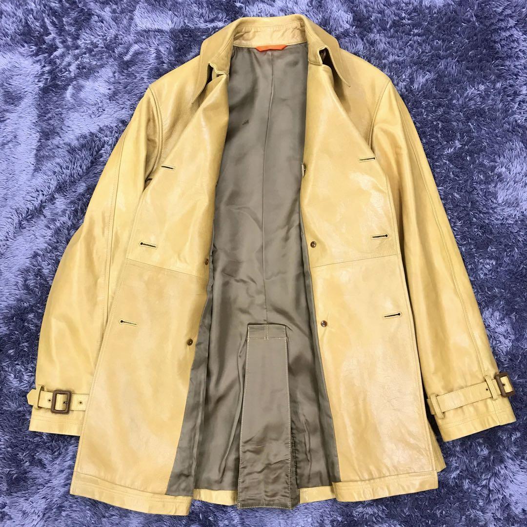 ☆美品/羊革☆ Paul Smith ポールスミス レザージャケット