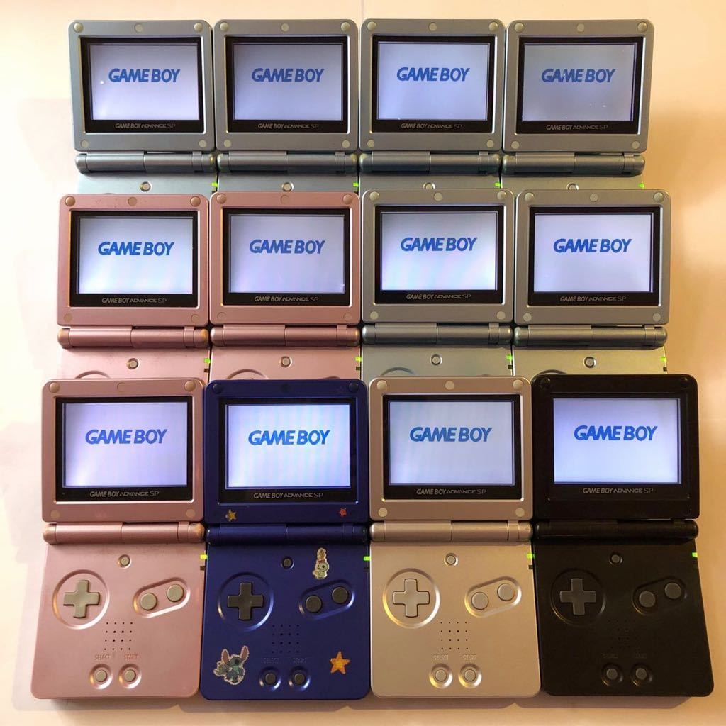 ☆GAME BOY ADVANCE SP☆GBA ゲームボーイアドバンスSP 本体 まとめ
