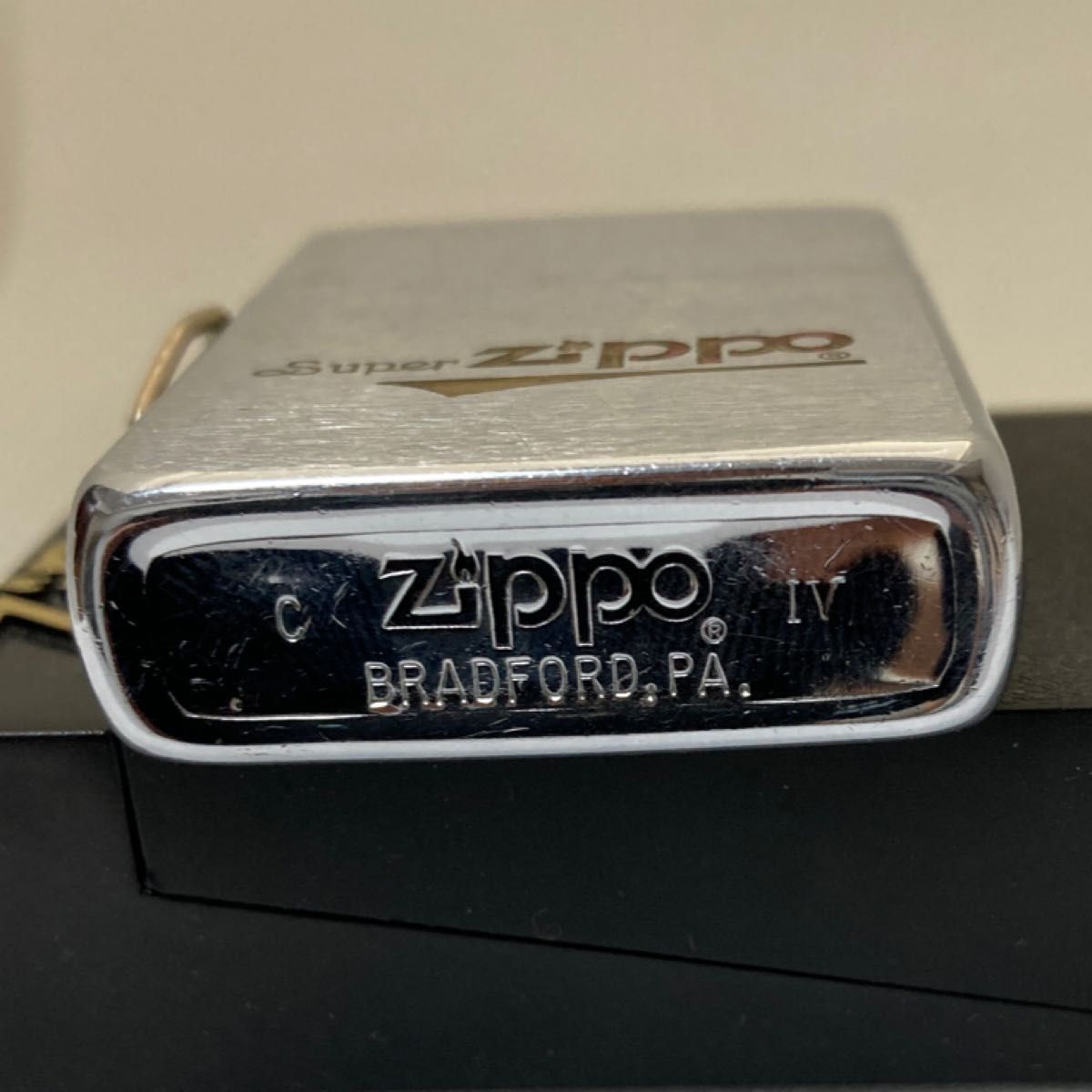 ZIPPO  Super ZIPPO  フック付き　中古品　箱無し　1988年製