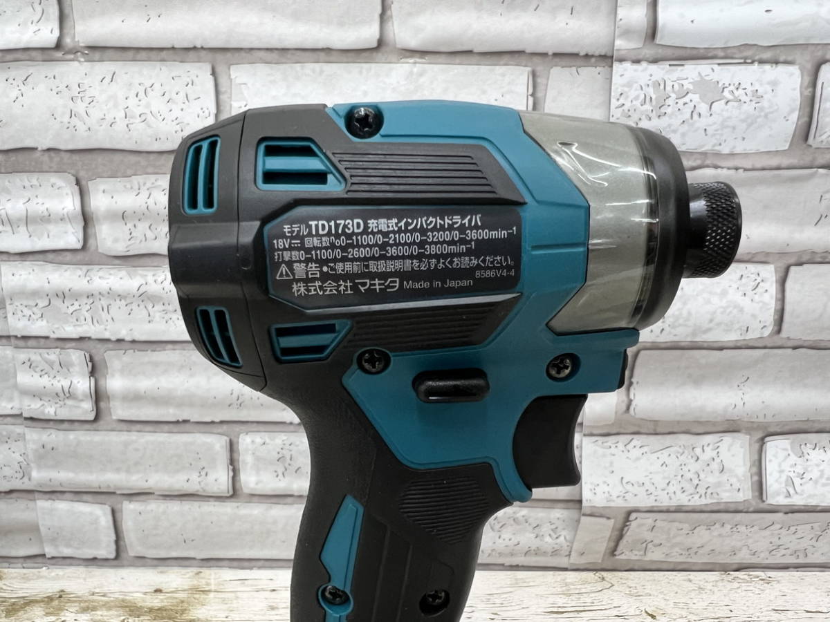 SRI【1-230420-MK-3】makita TD173DRGX 18V充電式インパクトドライバ