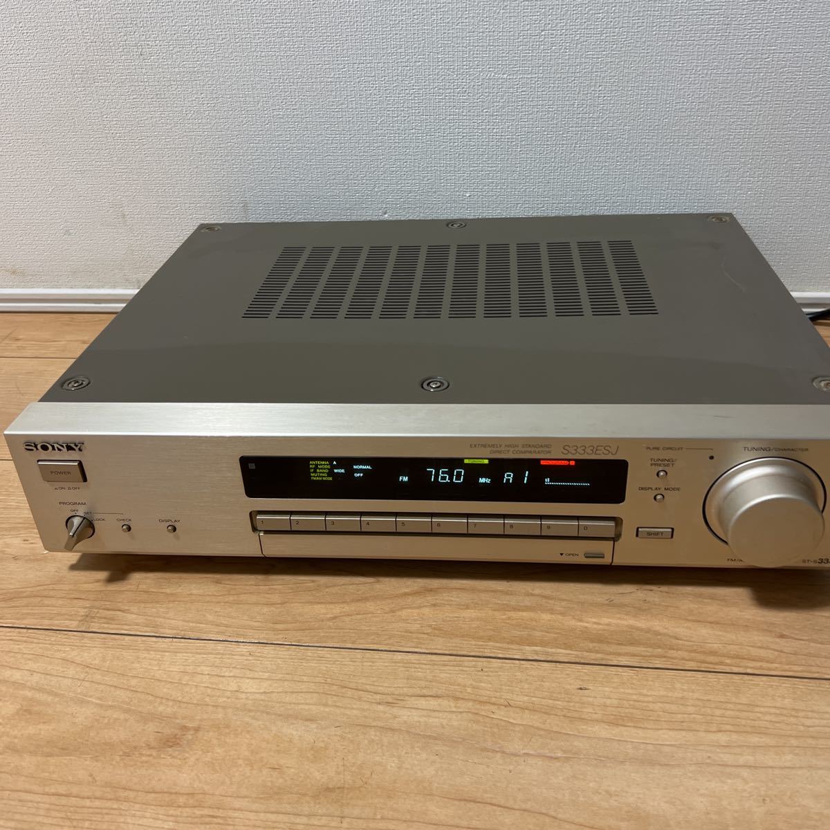 低価超歓迎】 ヤフオク! - SONY ST-S333ESJ FM/AM TUNER メンテナンス