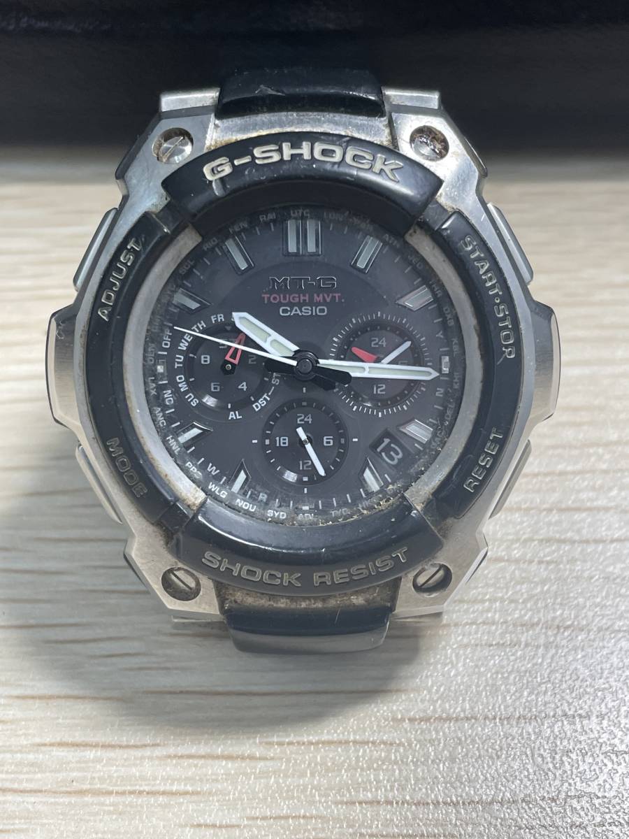 上7968 G-SHOCK ジーショック CASIO カシオ 腕時計 MTG-1200 MT-G アナログ 電波時計 タフソーラー クロノグラフ