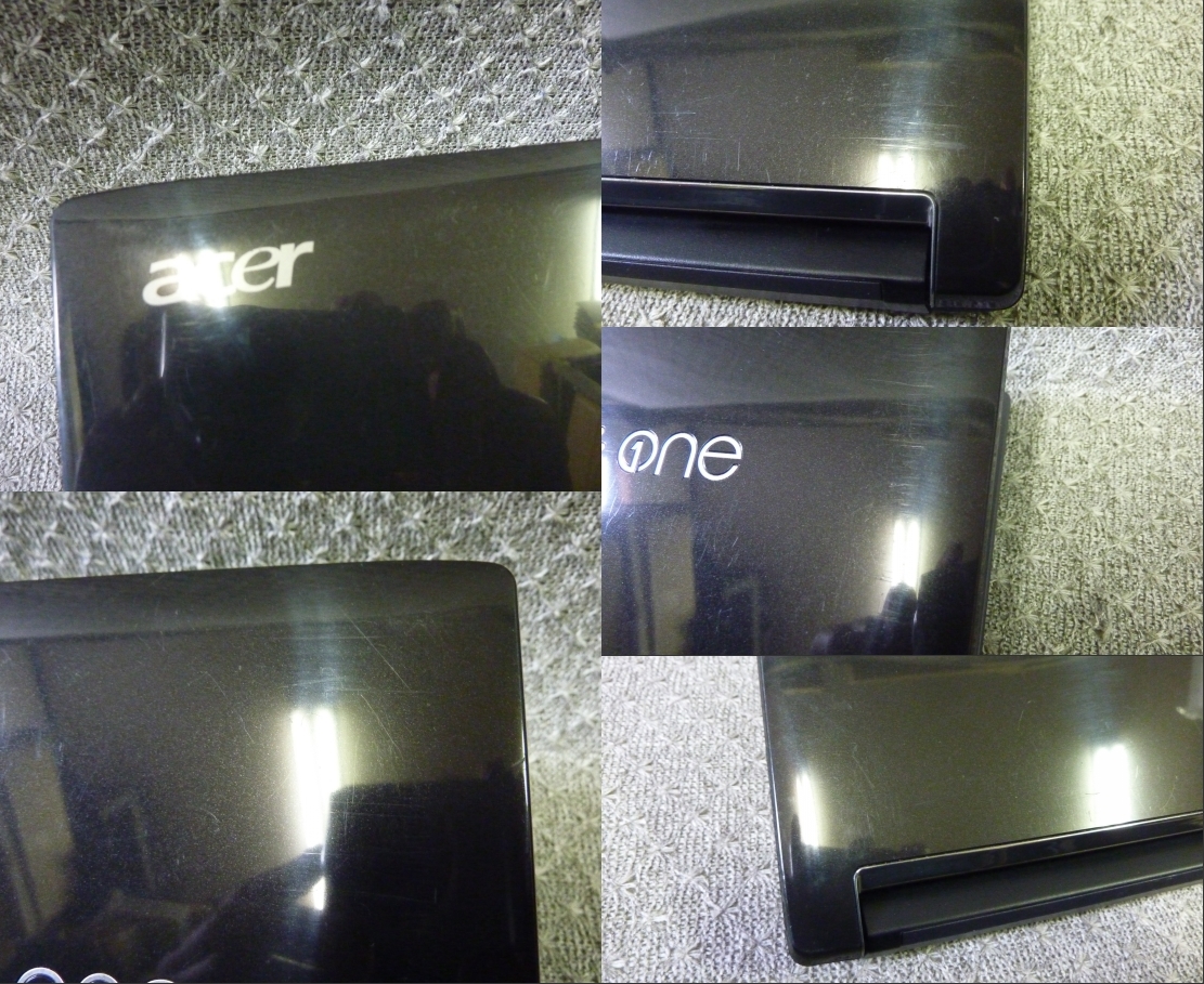 ★Windows XP・7 Starterリカバリ OS選択可 10.1” Acer Aspire One 533 533-KK3G ★ Atom-N450 1.66GHz/2GB/250GB/無線/Webカメラ/2036