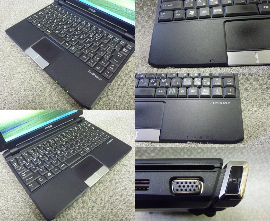 ★Windows XP・7 Starter OS選択可 10.2型ミニノート EPSON Endeavor Na01 mini ★ Atom N270 1.6GHz/2GB/HDD80GB/無線/リカバリ作成/2038