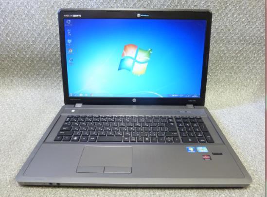 新品SSD240GB Windows 7,10 選択可 17型1600×900 HP ProBook 4740S ★Core i5-3210M/4GB/DVD/HD7500M/無線/カメラ/HDMI/リカバリ作成/2042_画像1