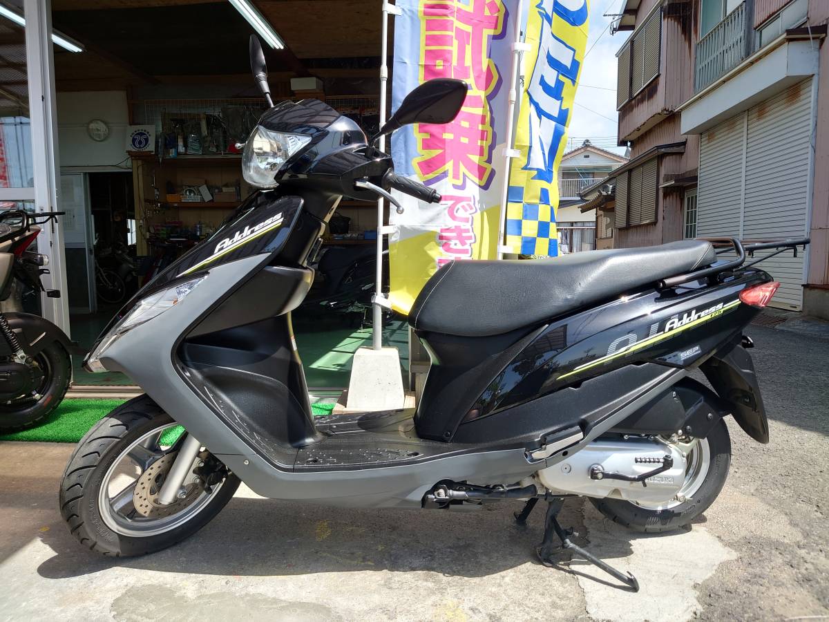 SUZUKI　ADDRESS125　DT11A　スズキ　アドレス　125cc　ご購入特典　バイク輸送費￥10,000補助_画像2