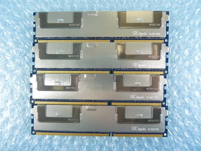 1NCH // 32GB 4枚セット計128GB DDR3-1600 PC3L-12800L (Load-Reduced )LRDIMM 4Rx4 HMT84GL7AMR4A-PB // Fujitsu PRIMERGY RX200 S8 取外_画像6