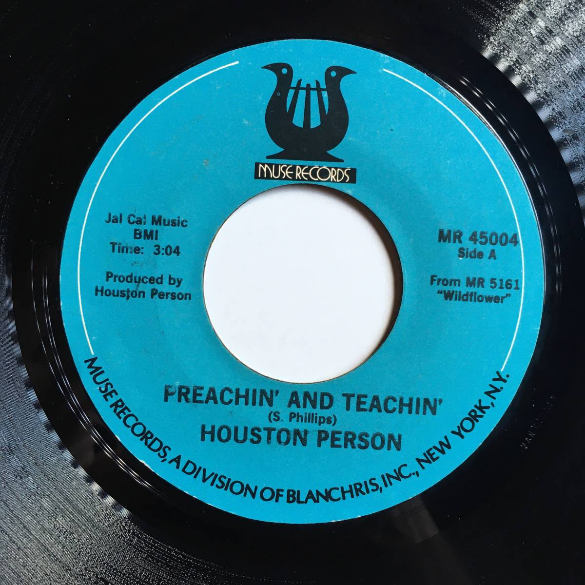 EP ● HOUSTON PERSON ● PREACHIN AND TEACHIN / WILDFLOWER ソウル・ジャズ レアグルーヴの画像1