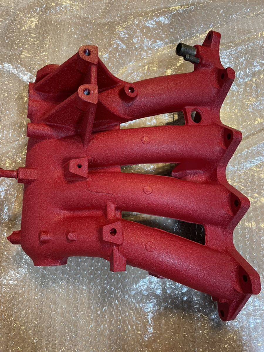 ### stock have EG6 Civic SiR Honda original intake manifold B16A red crystal painting intake manifold CR-X Delsol EG9 Ferio 