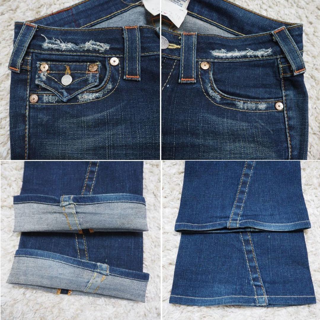 TRUE RELIGION トゥルーレリジョン フレア デニム パンツ w26 TRUE RELIGION トゥルーレリジョン フレア デニム パンツ w26