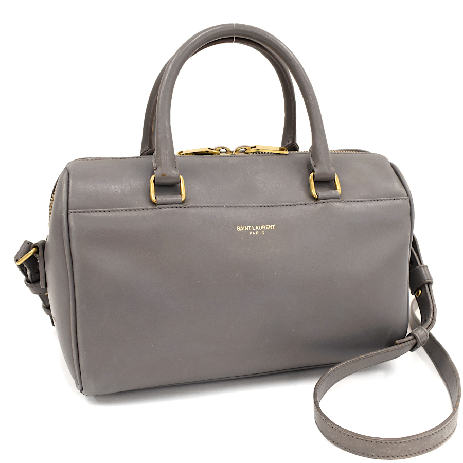 最高の品質の SAINT レザー LAURENT(サンローラン) 2WAYバッグ レザー