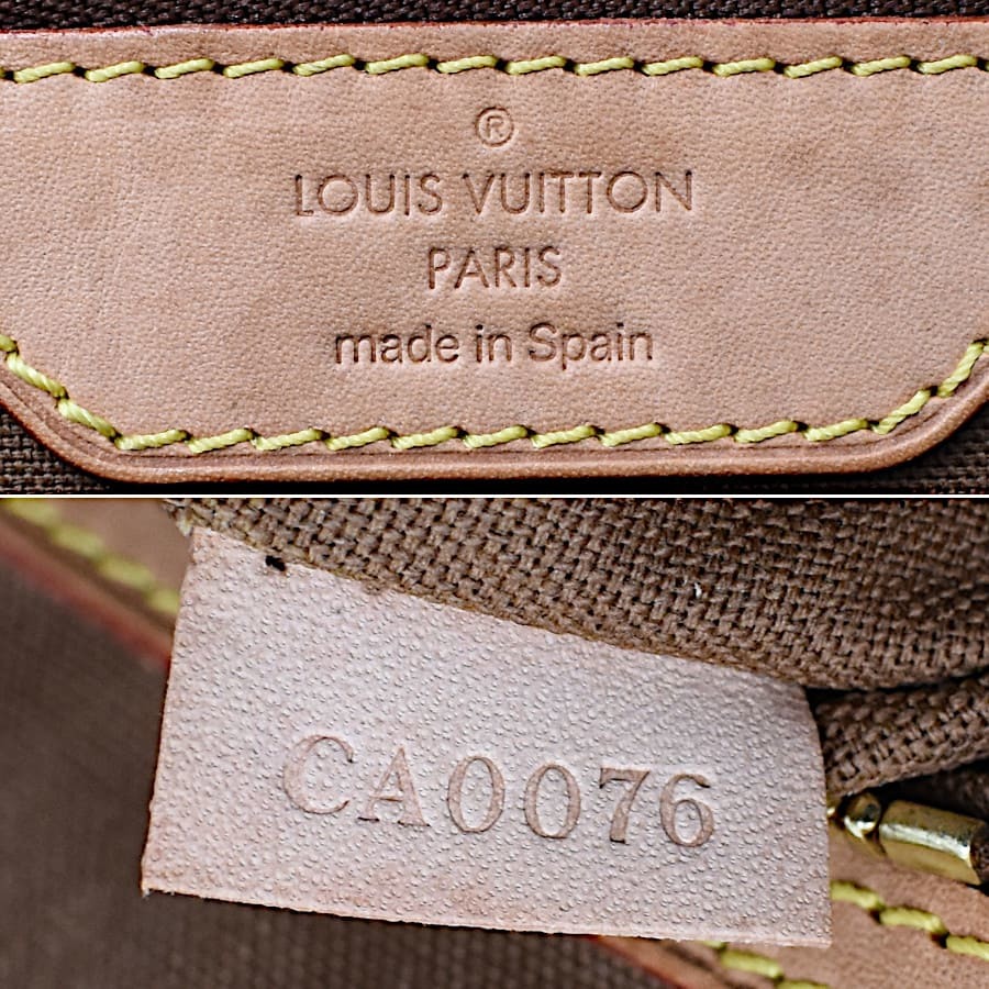 1点限定 ルイヴィトン バティニョールオリゾンタル トート ショルダーバッグ M51154 モノグラム ブラウン LOUIS VUITTON_画像9