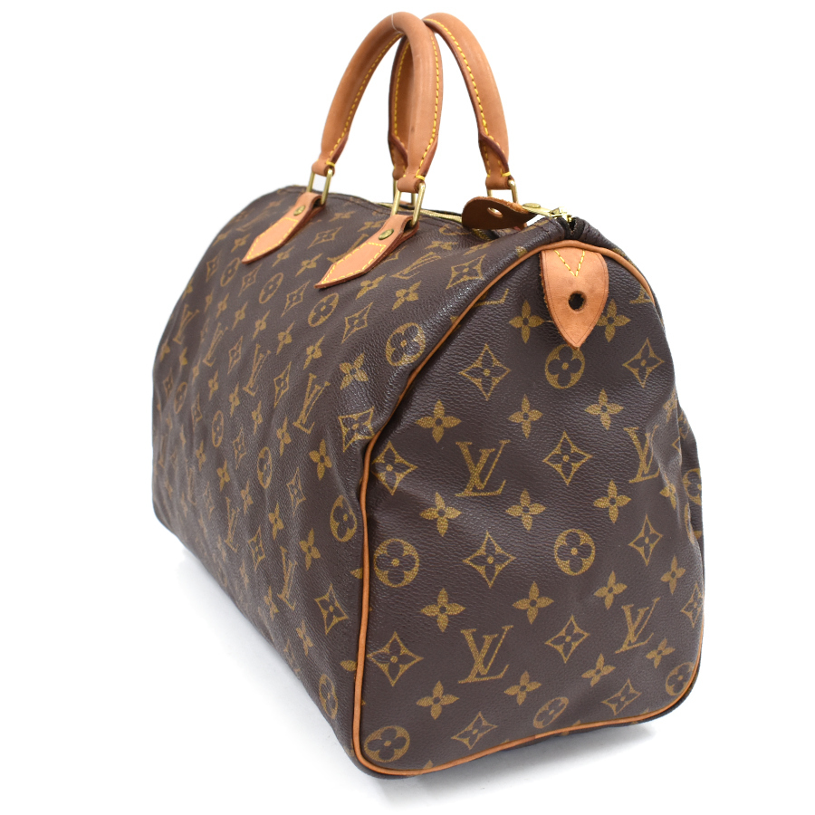 1点限定 ルイヴィトン スピーディ35 ハンドバッグ M41524 モノグラム ブラウン LOUIS VUITTON Speedy 35_画像2