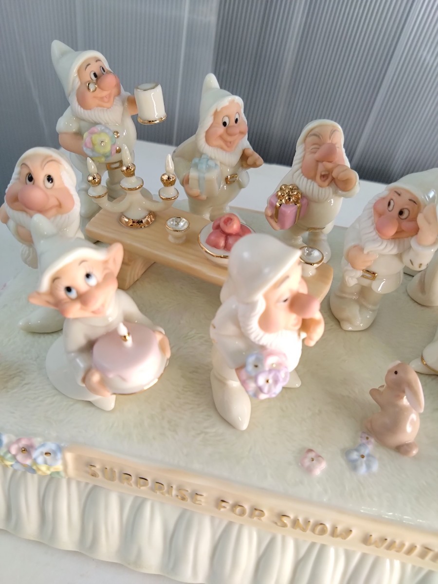 ディズニー】LENOX□レノックス 白雪姫と7人の小人 AT THE PARADE WITH