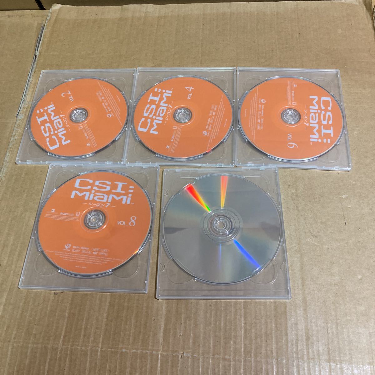 CSI:マイアミ シーズン7 コンパクトDVDBOX csi miami DVD-BOX セル版 dvdボックスの画像4