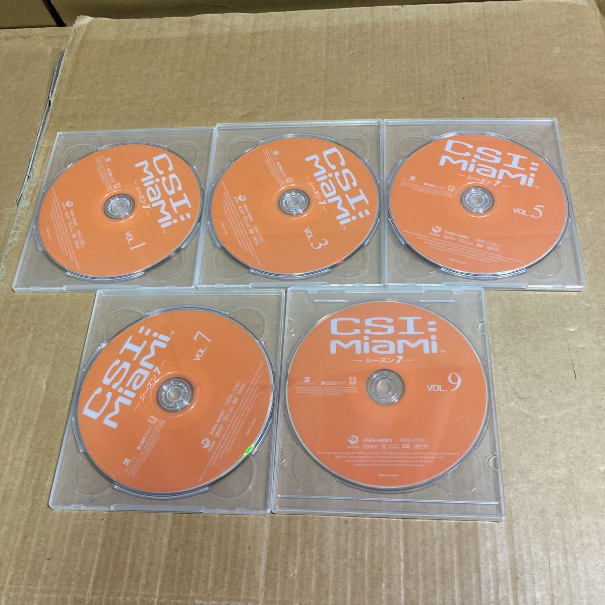 CSI:マイアミ シーズン7 コンパクトDVDBOX csi miami DVD-BOX セル版 dvdボックスの画像3
