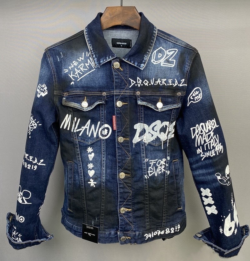 DSQUARED2 size52 ディースクエアード デニムジャケット Gジャン