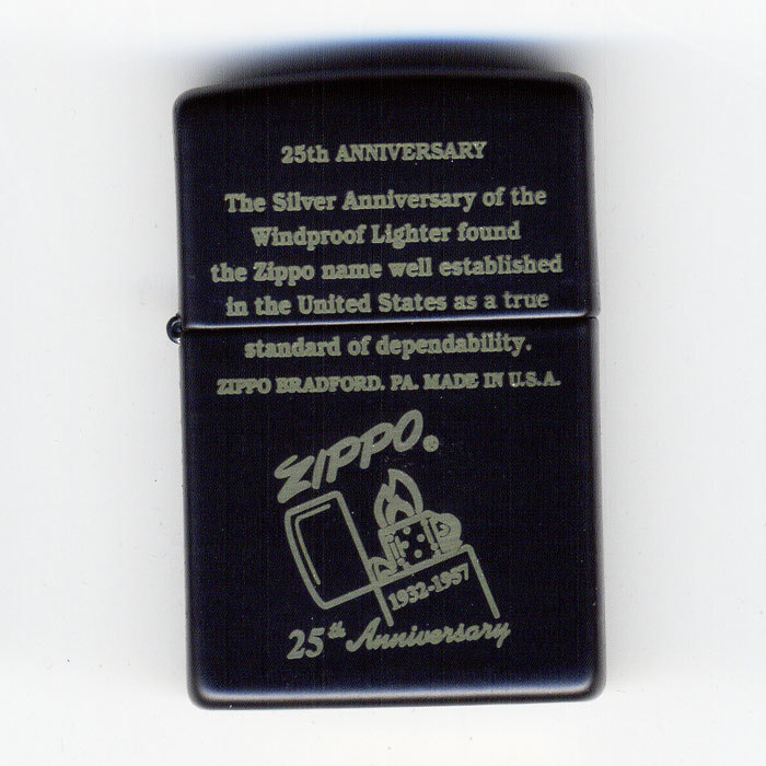 ジッポー オイルライター Zippo 25th Z218-104600/送料無料メール便 ポイント消化_画像2