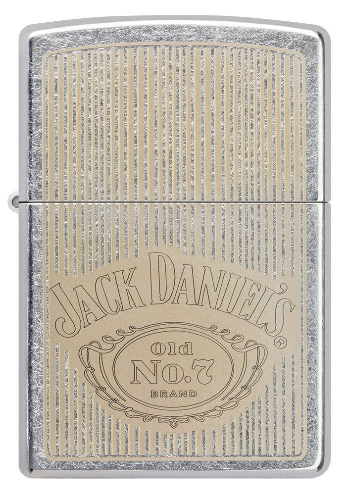 ジッポー オイルライター アメリカ加工 Jack Daniel's 49833&ギフトボックスセット(オイル+フリント+BOX)