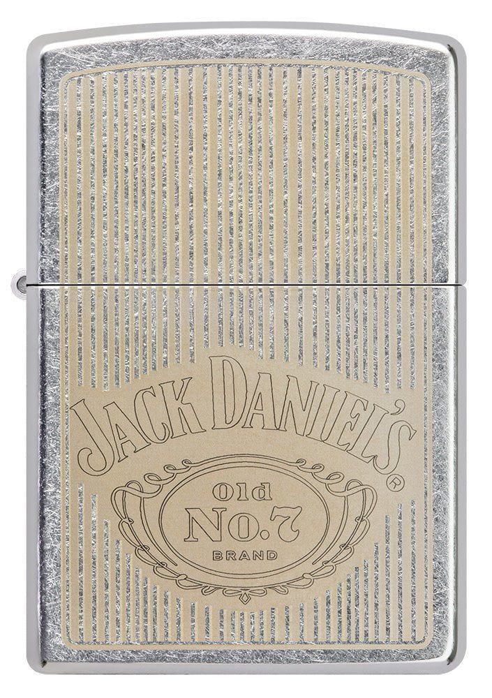 ジッポー オイルライター アメリカ加工 Jack Daniel's 49833&ギフトボックスセット（オイル＋フリント+BOX）_画像1