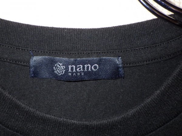 z9407nano BASE★ナノユニバース★プリントTシャツ★サイズL★レア★激安★送料格安_画像3