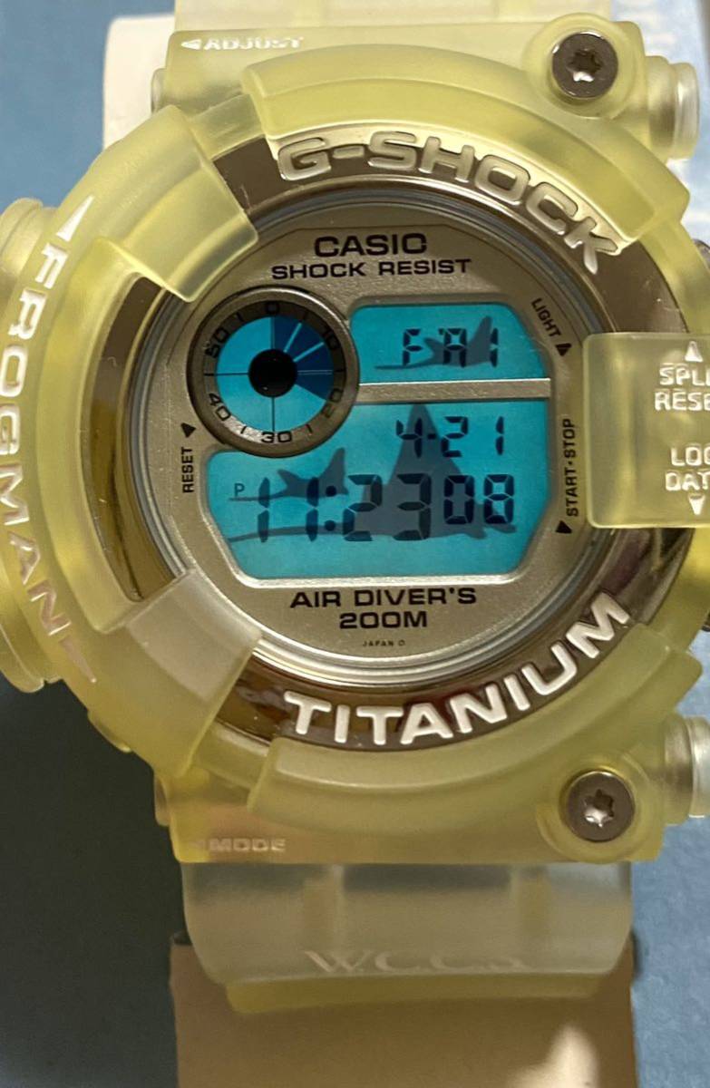 カシオ G-SHOCK DW-8201WC-7T FROGMAN フロッグマン WCCS世界サンゴ礁